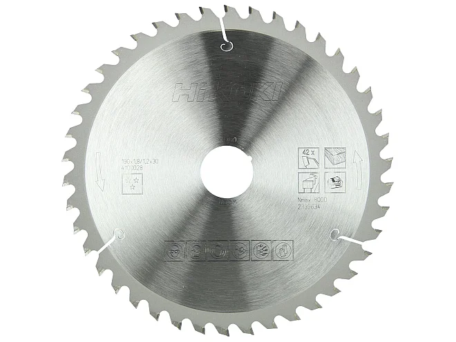 Hikoki Hikoki 4100028 Lama per legno 190x30 Z42 dente piatto/alternato