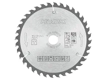 Hikoki Hikoki 752415 Lama per legno 165x20 Z36 dente piatto/alternato