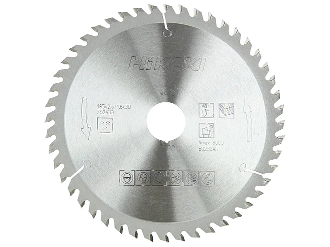 Hikoki Hikoki 752433 Lama per legno 185x30 Z48 denti alternati