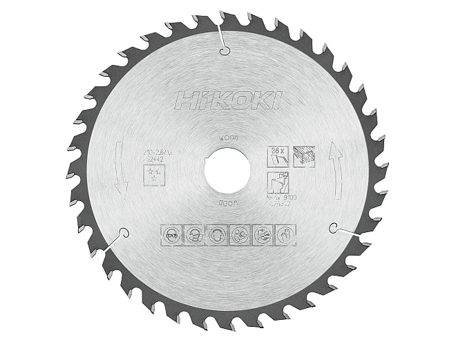 Hikoki Hikoki 752442 Lama per legno 210x30 Z36 denti alternati