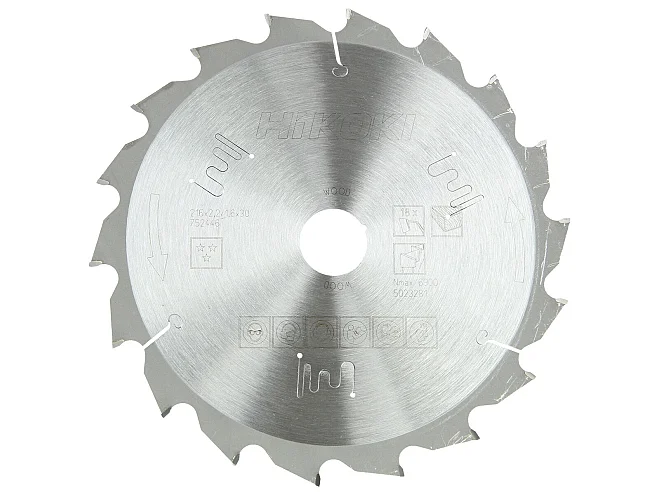 Hikoki Hikoki 752446 Lama legno 216x30 Z18 denti alternati