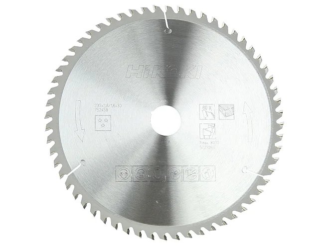 Hikoki Hikoki 752458 Lama per legno 235x30 Z60 denti alternati