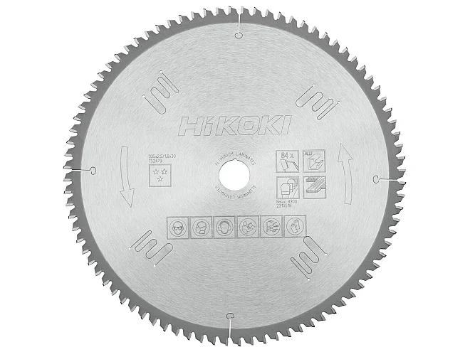Hikoki Hikoki 752479 Lama laminati alluminio 335x30 z84 dente trapezoidale/piatto