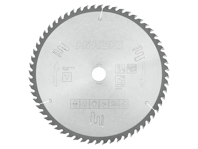 Hikoki Hikoki 752488 Lama per legno 305x30 Z60 denti alternati