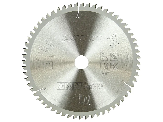 Hikoki Hikoki 4100025 Lama per legno 255x30 Z60 dente piatto/alternato