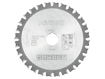 Hikoki Hikoki 4100034 Lama acciaio 125x20 Z28 dente piatto/trapezoidale