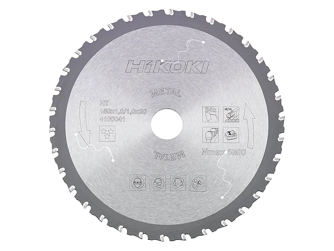 Hikoki Hikoki 4100041 Lama acciaio 150x20 Z34 dente piatto/trapezoidale