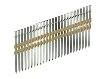Hikoki Hikoki 4100443 2000 chiodi duplex 21° testa tonda 3,3 x 77/89 mm, gambo liscio, lucidi