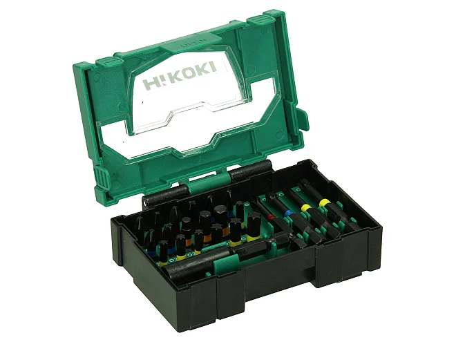 Hikoki Hikoki 40030021 Box inserti 1/4'', 23 pezzi, a impatto, incl. porta-inserti magnetico, misura I