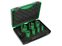 Hikoki Hikoki 754251 Kit seghe a tazza Idraulico, punte in carburo (9 pezzi)