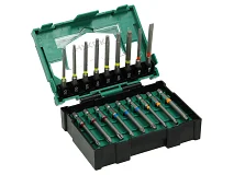 Hikoki Hikoki 40030022 Box inserti 1/4'', 18 pezzi, 75mm, a impatto, misura II