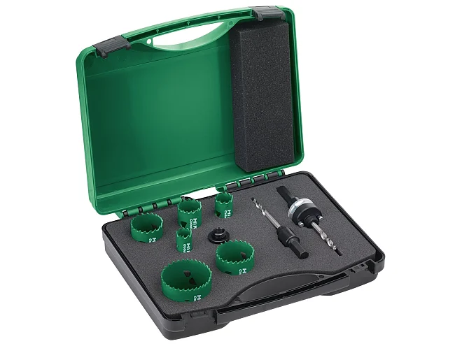 Hikoki Hikoki 4101071 Kit Seghe a tazza bimetalliche HSS-Co ''Idraulico'' (9 pezzi)