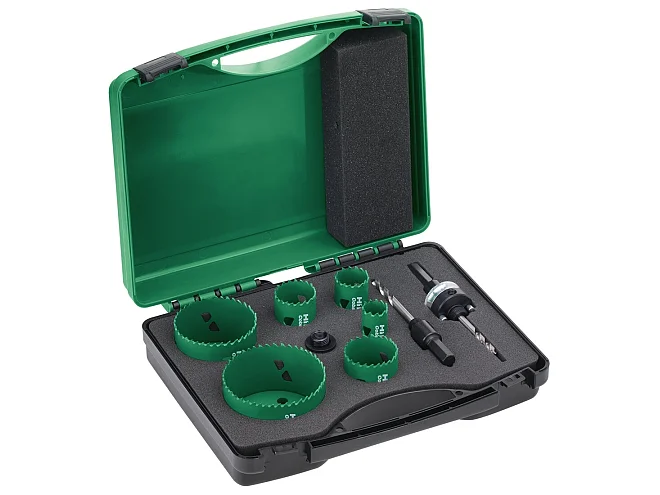 Hikoki Hikoki 4101075 Kit Seghe a tazza bimetalliche HSS-Co ''Elettricista n. 2'' (9 pezzi)