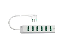 VIMAR Vimar 00406.CC.B Presa mult. 6P17/11+ S17 90° bianco