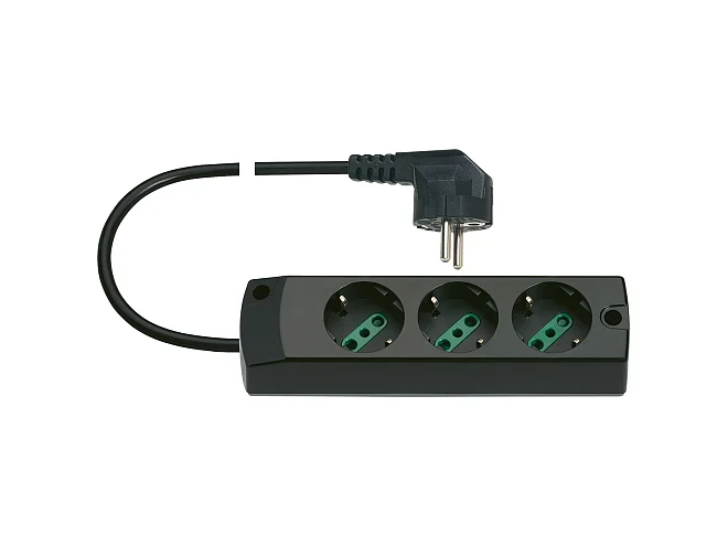 VIMAR Vimar 00413.CK Presa mult. 3P30+S31 90° nero