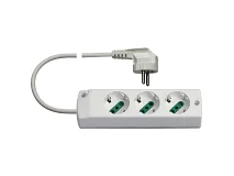 VIMAR Vimar 00413.CK.B Presa mult. 3P30+S31 90° bianco