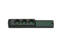 VIMAR Vimar 00424.NC Presa mult. 3P30+4P17/11 nero