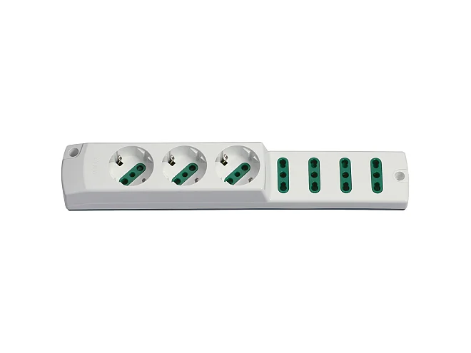VIMAR Vimar 00424.NC.B Presa mult. 3P30+4P17/11 bianco