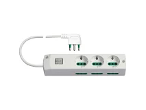 VIMAR Vimar 00437.CC.B Presa mult.3P30+6P17/11+int.+S1790° b.co