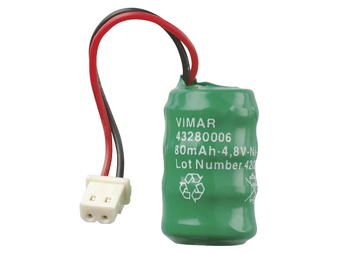VIMAR Vimar 00910 Batteria ricaricabile Ni-MH 4,8V 80mAh