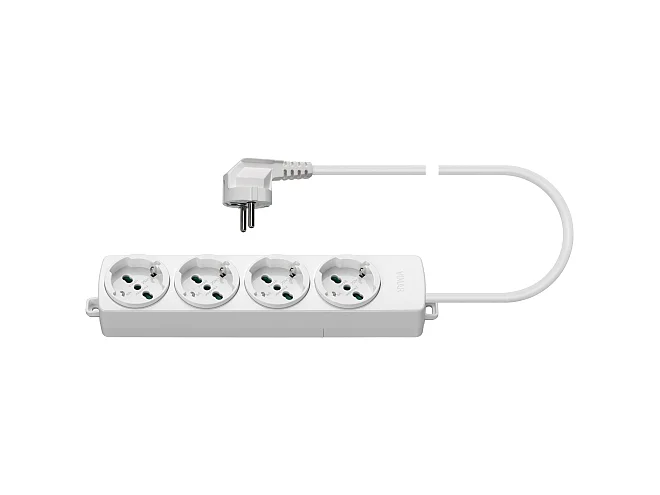 VIMAR Vimar 01292.CK.B Presa mult. 4 universale+S31 90° bianco