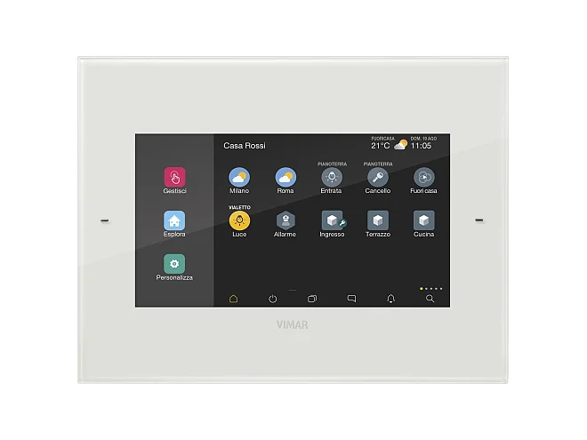 VIMAR Vimar 01422.B Touch screen domotico IP 7in PoE bianco