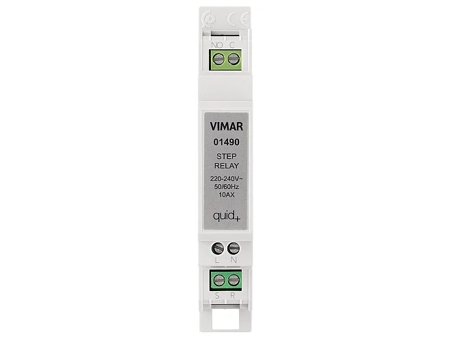 VIMAR Vimar 01490 Relè 4 morsetti set-reset Quid 10AX DIN