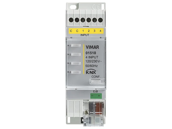 VIMAR Vimar 01510 Ingresso binario 4 canali 120/230V KNX