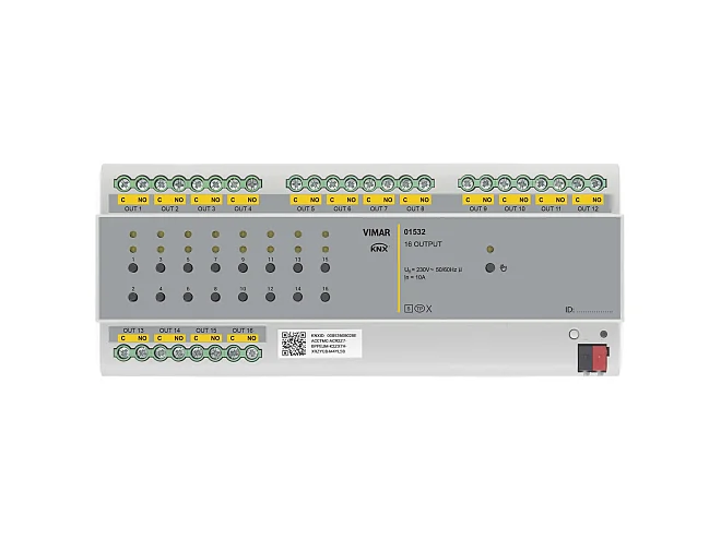 VIMAR Vimar 01532 Attuatore KNX Secure 16 uscite 250V 10AX