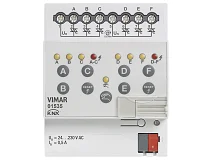 VIMAR Vimar 01535 Attuatore elettrovalvole 6 out 230V KNX
