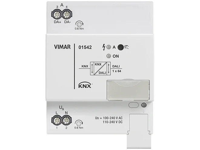 VIMAR Vimar 01542 Gateway DALI 1 canale KNX