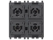 VIMAR Vimar 01580.AX Comando KNX Flat/Tondo 4 pulsanti 2M