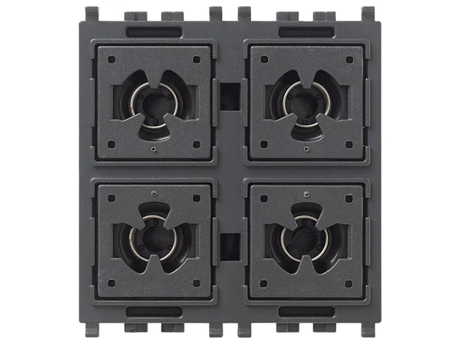 VIMAR Vimar 01580.AX Comando KNX Flat/Tondo 4 pulsanti 2M