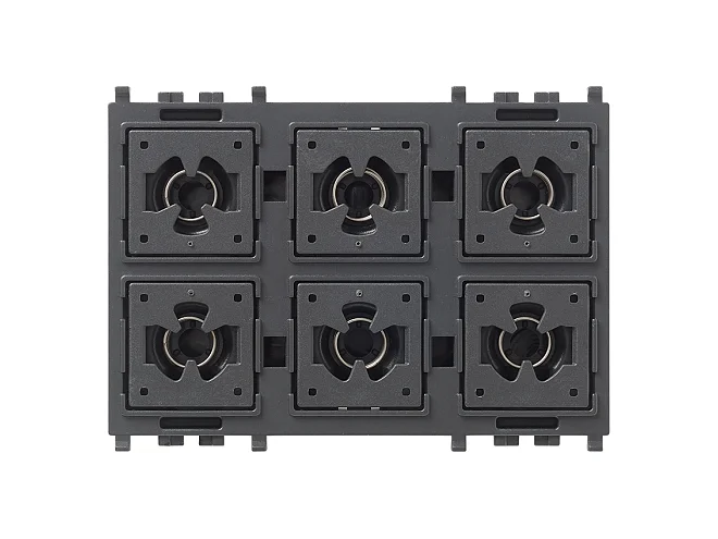 VIMAR Vimar 01585.AX Comando KNX Flat/Tondo 6 pulsanti 3M