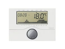 VIMAR Vimar 01910 Cronotermostato a batt. parete bianco