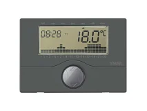 VIMAR Vimar 01910.14 Cronotermostato a batt. parete antracite