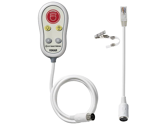 VIMAR Vimar 02075.AB Perella chiamata2luci+2aux antibatterico