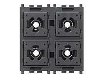 VIMAR Vimar 02686.AX Comando Flat/Tondo 4 puls. 1P NO 24V 2M