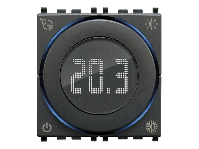 VIMAR Vimar 02970 Termostato rotella 2M 100-240V grigio