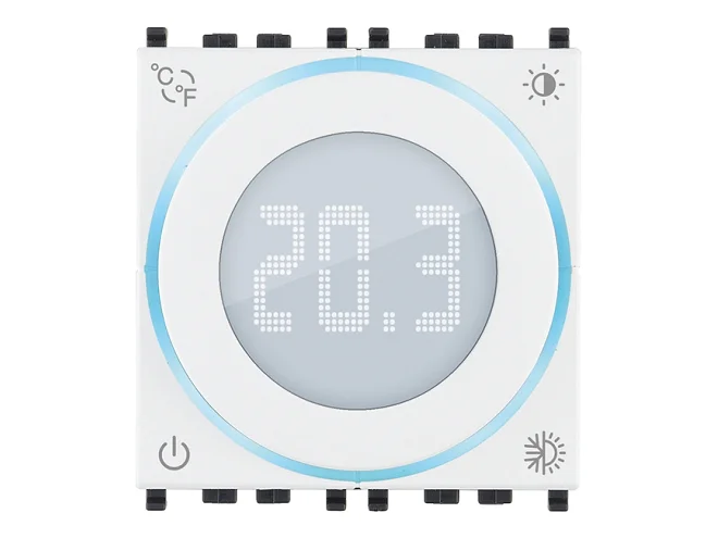 VIMAR Vimar 02970.B Termostato rotella 2M 100-240V bianco