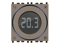 VIMAR Vimar 02970.M Termostato rotella 2M 100-240V Metal