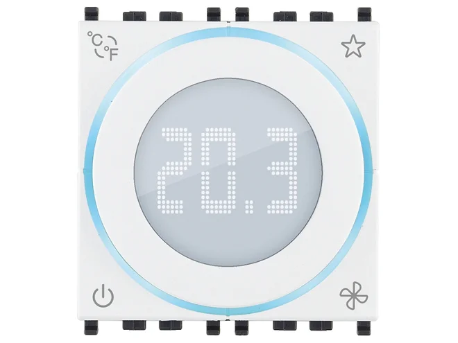 VIMAR Vimar 02971.B Termostato rotella domotico 2M bianco
