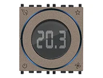 VIMAR Vimar 02972.M Termostato rotella KNX 2M Metal