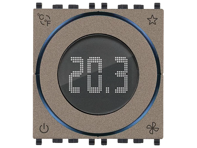 VIMAR Vimar 02974.M Termostato rotella connesso IoT2M Metal