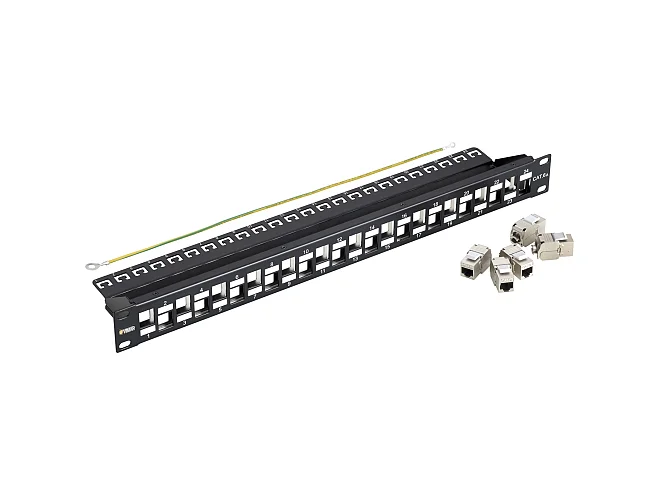 VIMAR Vimar 03024.9 Pannello 24 RJ45 Cat6A FTP 1u