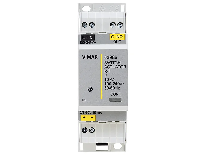 VIMAR Vimar 03986 Attuatore 0/1-10Vdc + relè connesso IoT