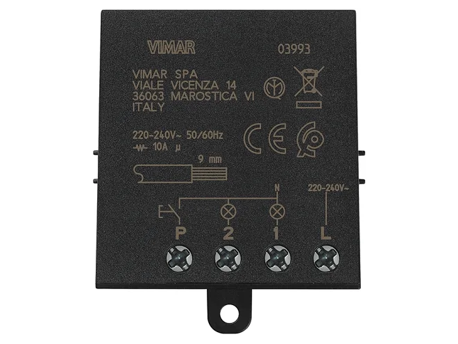 VIMAR Vimar 03993 Modulo relè ad imp. 4 sequenze Quid 10A
