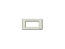 VIMAR Vimar 08658 Placca 4Msp allum. scatto oro