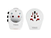 VIMAR Vimar 0A32303B Adattatore universale viaggio+USB bianco