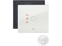 VIMAR Vimar 0K21666.70.02 Placca 3M transp. bianco diamante IP55